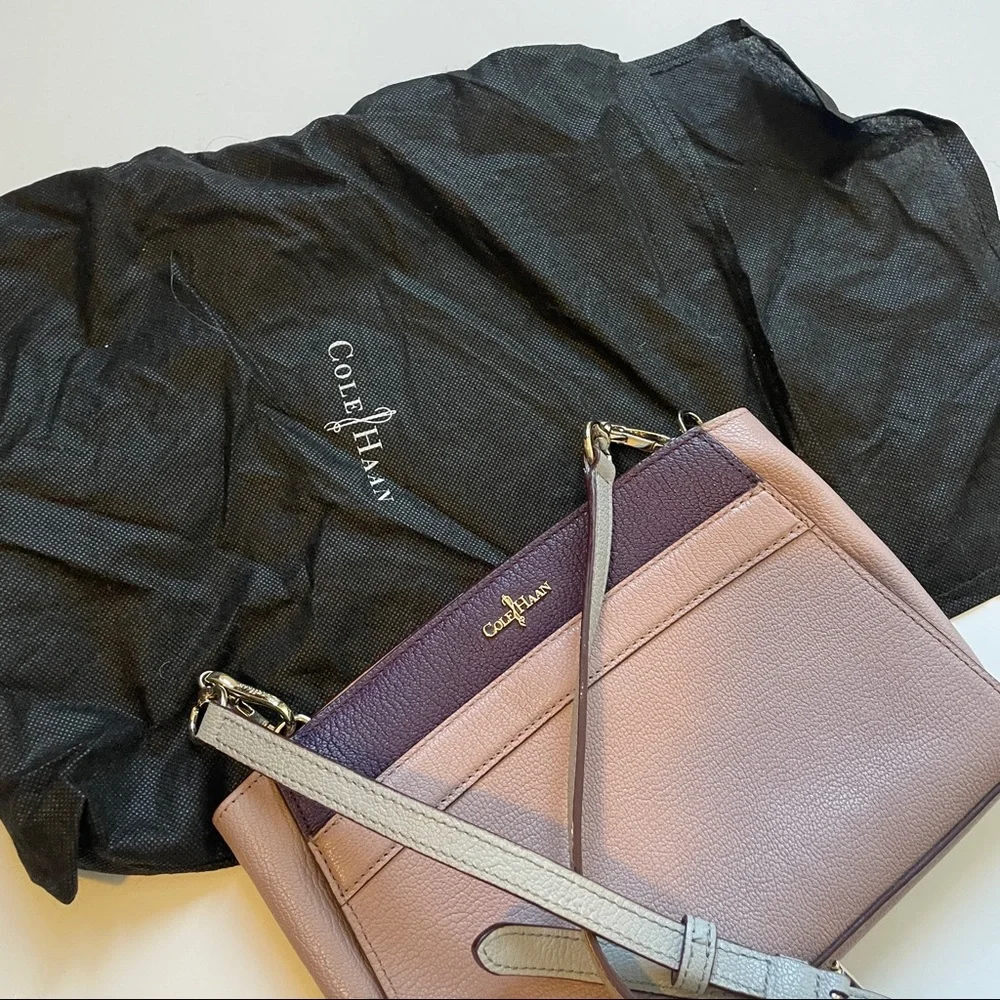 Cole Haan crossbody bag, purple, Brand new without tag - Picture 7 of 7